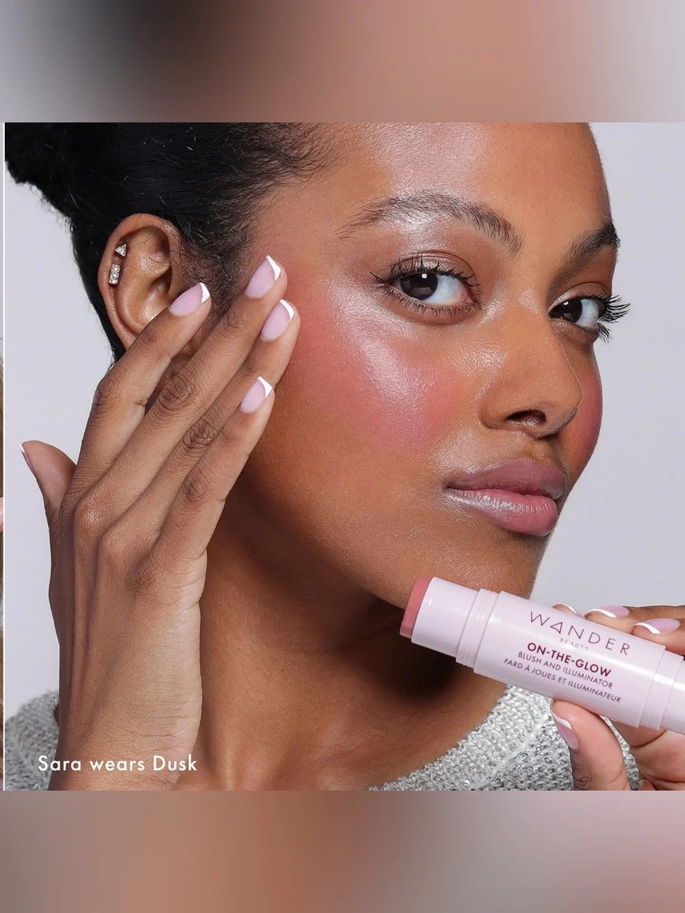 Wander Beauty Cream Blush & Illuminator Stick — Dusk/ Nude Glow